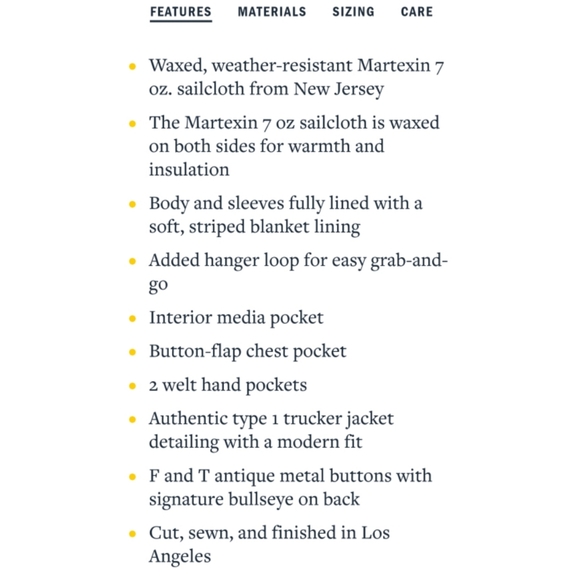 Flint & Tinder Flannel-lined Waxed Trucker Jacket - Picture 13 of 15